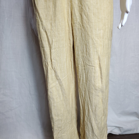 Romeo & Juliet stripe linen jumpsuit - Picture 5 of 12